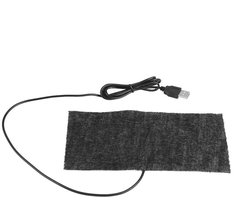 Allecto Plus - Elektrische USB-verwarmingspad voor kleding en autostoelen - Zwart - 35-45 graden - Huisdierwarmer