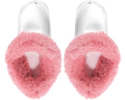 Allecto - Warme Binnenzolen - Bont Gevoerde Binnenzolen - Dames - Schoenen - Uitneembare - Thermische - Buiten en Binnen - Roze - Maat M.