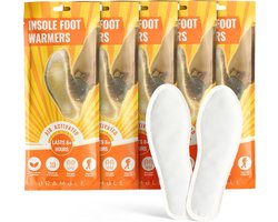 Bramble - 10 Inlegzolen Voetwarmers - Verwarmde inlegzolen voor schoenen - Luchtgeactiveerde verwarmers - tot 10 uur warmte - 5 paar (10 verwarmers) - Geurloze verwarmde inlegzolen