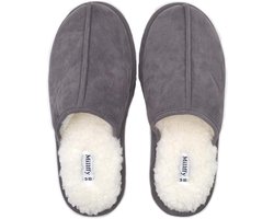 Comfort Memory Foam Pantoffels voor Heren - Pluche Slip-on Binnenhuis Schoenen