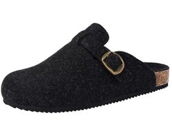 Comfortabele Dames en Heren Pantoffels voor Winter met Kork Voetbed - Warme Huis Sloffen en Tuinschoenen