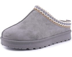 Comfortabele Pantoffels voor Dames - Elegante Pluche Sloffen met Memory Foam voor Binnengebruik