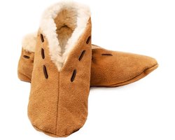 Comfortabele Suède Pantoffels met Warme Fleece Voering voor Dames en Heren