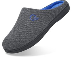 Comfortabele uniseks pantoffels met traagschuim en antislipzool voor binnen en buiten
