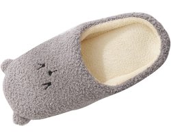 Comfortabele Winterpantoffels voor Dames en Heren - Zachte Pluche Slippers