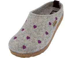 Dames Pantoffels van Vilt - Grizzly Cuoricini Model