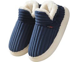 Dames Slippers Sloffen Warm Fuzzy Zachte Pluche Pantoffels Antislip Lichtgewicht voor Binnen en Buiten