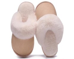 Dames Warm Winter Sloffen - Zachte Antislip Pantoffels voor Indoor en Outdoor