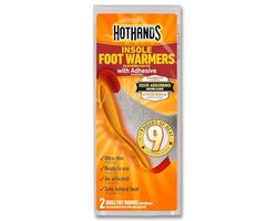 Duurzame Voetenwarmers met Lijm - Tot 9 Uur Warmte, Veilig en Natuurlijk