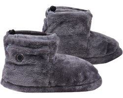 Elektrische verwarmde sloffen voor volwassenen - USB verwarmde pantoffels met temperatuurregeling