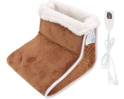 Elektrische-voetverwarmingskousen-6-standen-verwarmde-voetbescherming-constant-Temperatuur-Timing-smart-voetenmat-eu-stekker-230V