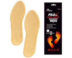 Filex Full Foot Warmers - Schoenmaat 44-47 - 1 paar - Voetverwarmers - Warmte Pads voor Schoenen - Voetwarmer