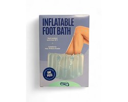 Footsteps opblaasbare voetenbad