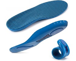 Goodivery® - Afslankzolen - Afslankzolen Vrouwen - Afslank Zolen Akusoli -Originele Inlegzolen voor Mannen en Vrouwen, Comfortabele Inlegzolen - Premium gel-Inlegzolen - (35-38) - 29x9x3cm - Blauw