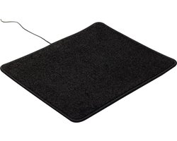 HEATEK - Energiebesparende infrarood verwarming | 70x60cm | 49W | grijs | warme voeten mat, voeten verwarming, verwarmingsmat