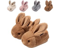 Kinder Pantoffels Schattig Konijn Sloffen Peuters Meisjes Jongens Warm & Antislip