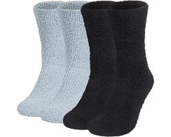 Knuffelsokken voor heren - Warme en comfortabele huis- en bed sokken maat 42-47