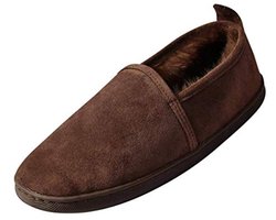 Lamsvacht Pantoffels voor Dames en Heren - 100% Merino Schapenvacht, Rubberen Zool, Warm en Ademend