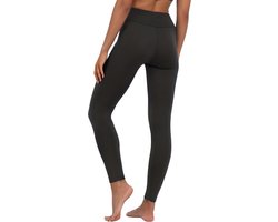 Livano Winter Panty - Gevoerde Panty - Fleece panty - Legging Thermo Panty - Warme Panty - Elastisch - Hoge Taille - Maat L - Blauw