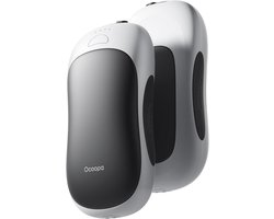 Magnetische Oplaadbare Handwarmer - 5000mAh, Blijvende Warmte tot 14 uur, Herbruikbaar, 4 Instelbare Warmteniveaus, Warm Cadeau