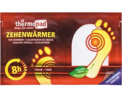 MFH tenenwarmer - voetenwarmer 'Thermopad' voor eenmalig gebruik ca. 8 uren - Winterzool zelfklevend voor teen verwarming