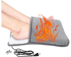 Mrs. Jones Elektrische Voetwarmer - Verwarmde USB Voetwarmer voor Thuis en Kantoor .