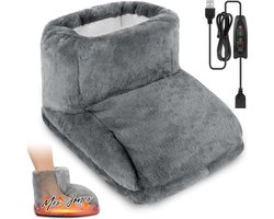 Mrs. Jones Elektrische voetwarmer - voetverwarming - warmtestanden - automatische uitschakeling - oververhittingsbeveiliging - timer - wasbaar - volwassenen .