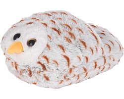 Noxxiez Voetenwarmer - Sneeuw Uil
