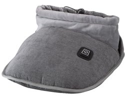 Oplaadbare Elektrische Voetenwarmer - Draadloze Voetenwarmer met 3 Intensiteiten en Wasbare Fleece