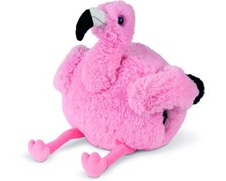 Oplaadbare Handwarmer Flamingo voor koude dagen