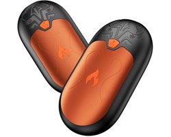 Oplaadbare Handwarmers 8000 mAh - Set van 2, 24 Uur Warmte, Draagbare Zakwarmers met 3 Warmtemodi, Herbruikbare Handwarmers voor Raynaud Patiënten