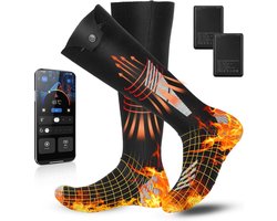 Oplaadbare Verwarmde Sokken met Grote Batterij en Afstandsbediening voor Koude Voeten