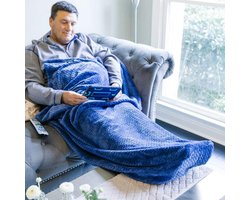 Pluche Voetzakdeken met Diepe Voetcompartiment - Luxe Fleece Comfort