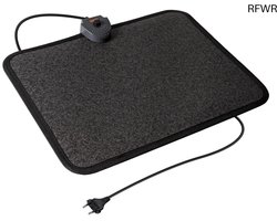 RFWR® Infrarood Verwarmingsmat 40 x 50 cm met Voetschakelaar en Thermostaat - 4 Warmtestanden tot 45 °C