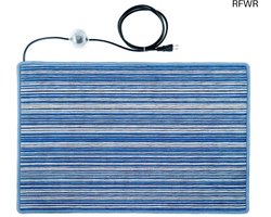 RFWR® Verwarmbaar Chenille Tapijt 50x75cm voor Vloerverwarming