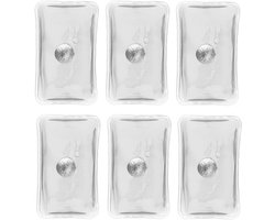 Set van 6 Herbruikbare Handwarmers - Directe en Langdurige Warmte