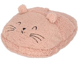Super zachte giga poes voetenverwarmer - one size fits all - heerlijk comfortabel en onweerstaanbaar zacht - het perfecte geschenk of cadeau - ook heerlijk als knuffel
