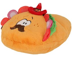 Super zachte giga taco voetenverwarmer - one size fits all - heerlijk comfortabel en onweerstaanbaar zacht - het perfecte geschenk of cadeau - ook heerlijk als knuffel