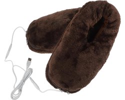 USB Verwarmende Pantoffels Fuzzy Home Pantoffels Voor Vrouwen Voetverwarmer Pluizige Voetwarmers Harige Voetwarmer Elektrische
