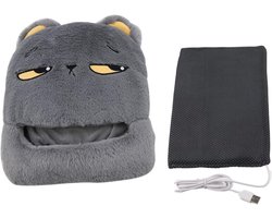 USB Voetwarmer met Cartoonpatroon - Elektrische Warmte voor Koude Voeten