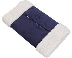 Verdikte Verwarmde Handmof USB Oplaadbare Elektrische Verwarming - Donkerblauw