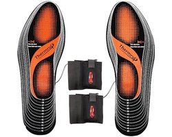 Verwarmbare Inlegzolen met Afstandsbediening en Infrarood Technologie – Maat 35-48, Wasbaar en Oplaadbaar