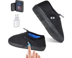 Verwarmbare Pantoffels voor Dames en Heren - Draadloze Voetwarmers met 4 Temperaturen en Snelle Verwarming