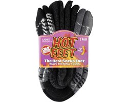 Verwarmde Fuzzy Sokken voor Dames - Comfortabele en Ademend Thermische Sokken