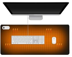 Verwarmde Muismat 80 x 33 cm met 3 Warmtestanden en Automatische Uitschakeling