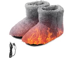 Verwarmde Pantoffels 39-43 - Zachte en Ontspannende Elektrische Pantoffels met USB-opladen