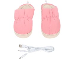 Verwarmde Pantoffels - Elektrische Pluche Schoenen voor Thuisgebruik