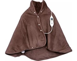 Vidabelle Elektrische Warmtecape Bruin