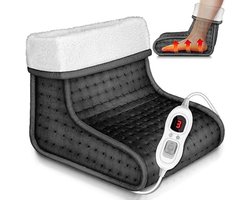 Voetenverwarmer - Warme Voeten - Voetenverwarmer Elektrisch - Elektrische Voetenverwarmer - Antraciet