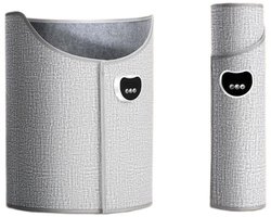 Voetenwarmer, bureauverwarmer, winterverwarmer, ronde beenverwarmer, elektrische voetenwarmer voor thuisgebruik.